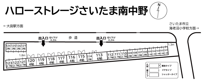 ハローストレージさいたま南中野の物件画像