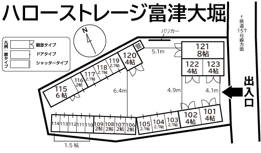 ハローストレージ富津大堀の物件画像