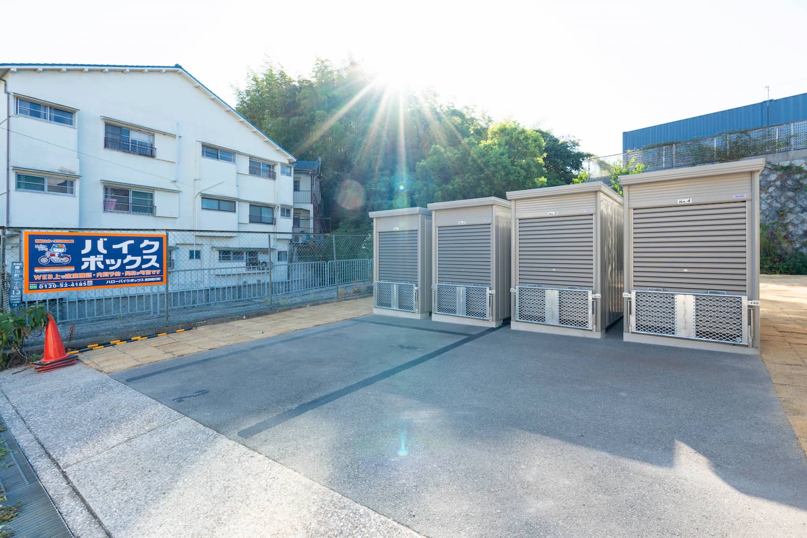 ハローバイクボックス長田檜川町の物件画像